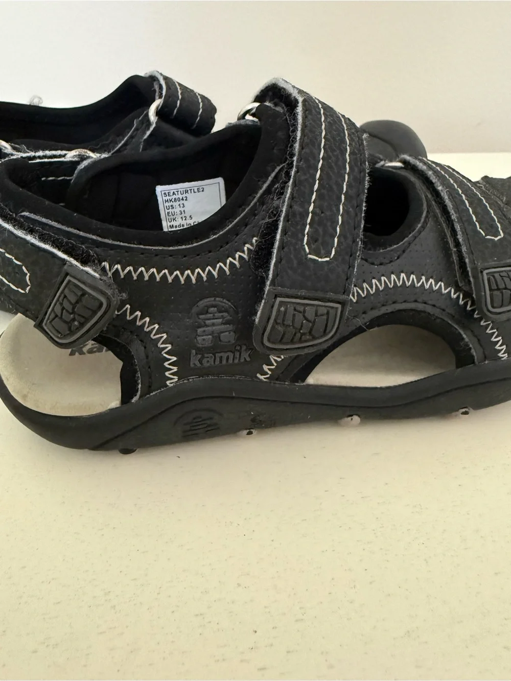 Kamik Toddlers' Little Kid 13 Seaturtle 2 Sandal